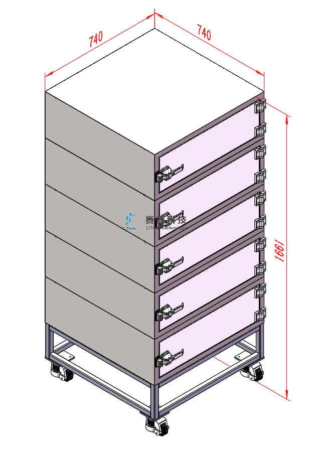 A Stackable RF Shielded Enclosure Assembly